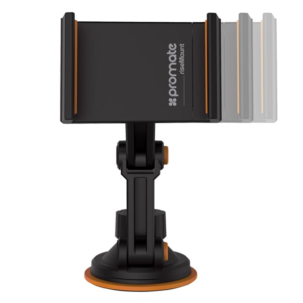 Suport auto universal PROMATE riseMount, parbriz, Orange
