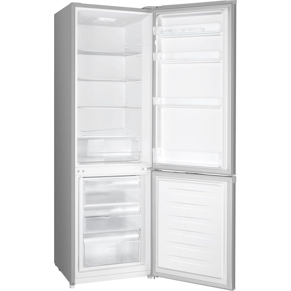 Combina frigorifica GORENJE RK418DPS4I, 269 l, H 180 cm, Clasa E, argintiu