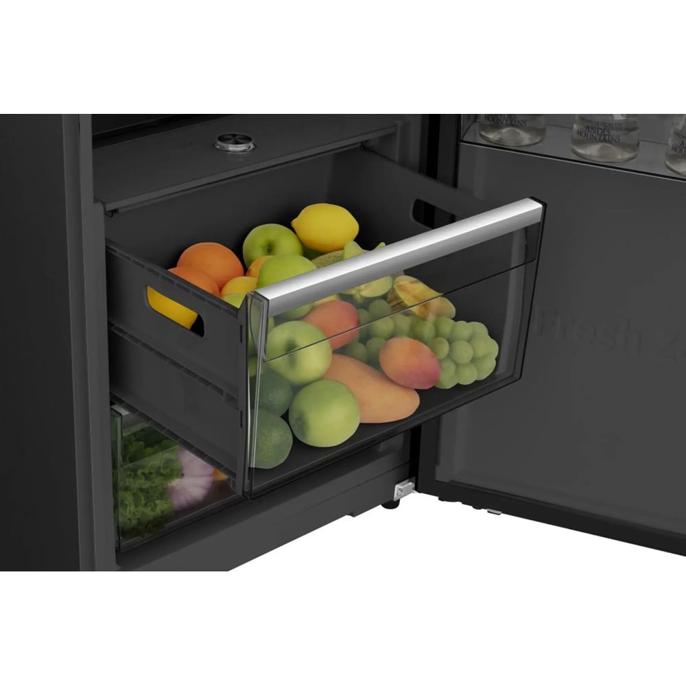 Frigider cu o usa HISENSE RL5K370GSFC, No Frost, 372 l, H 185.6 cm, Clasa C, Wi-Fi, negru