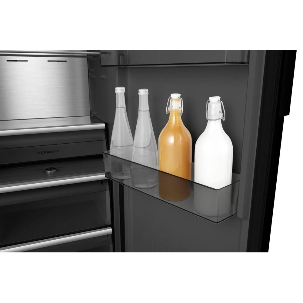 Frigider cu o usa HISENSE RL5K370GSFC, No Frost, 372 l, H 185.6 cm, Clasa C, Wi-Fi, negru