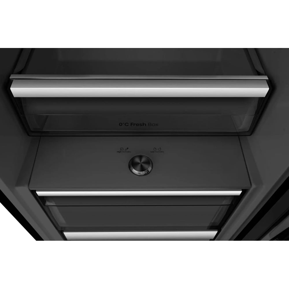 Frigider cu o usa HISENSE RL5K370GSFC, No Frost, 372 l, H 185.6 cm, Clasa C, Wi-Fi, negru