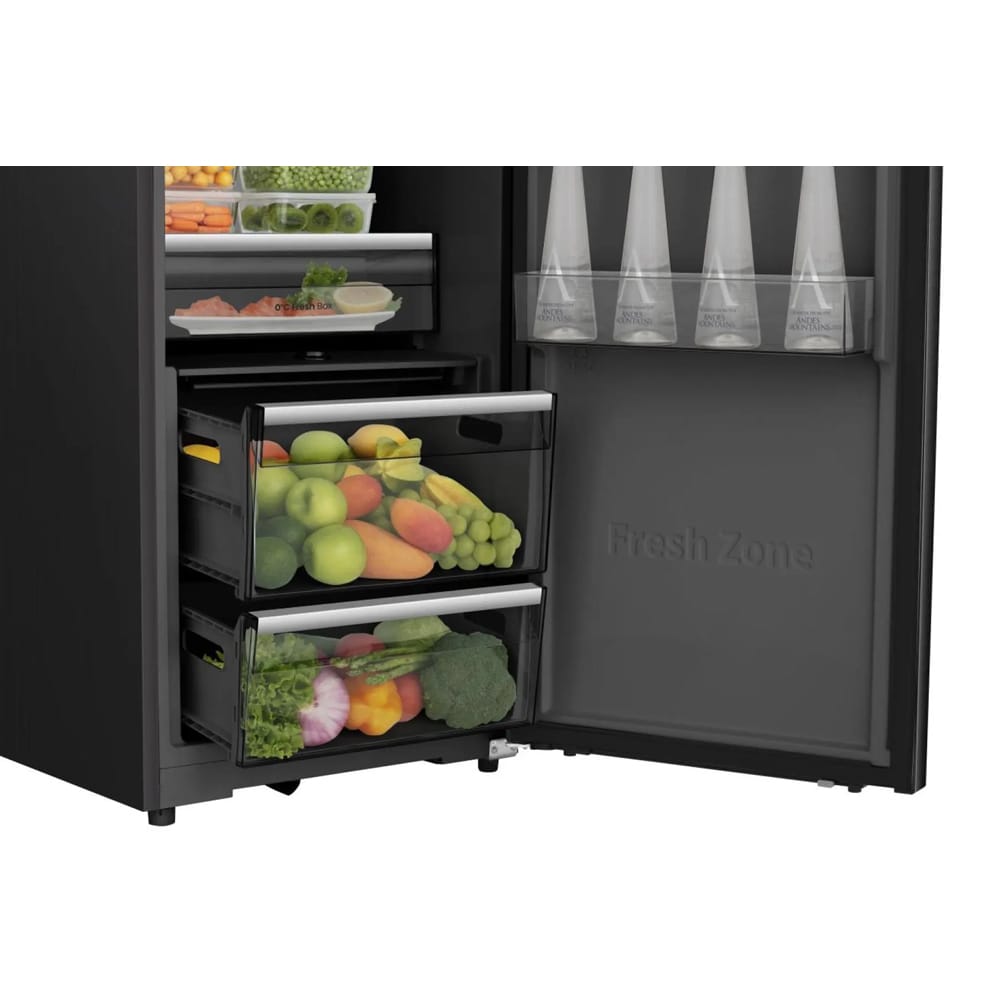 Frigider cu o usa HISENSE RL5K370GSFC, No Frost, 372 l, H 185.6 cm, Clasa C, Wi-Fi, negru