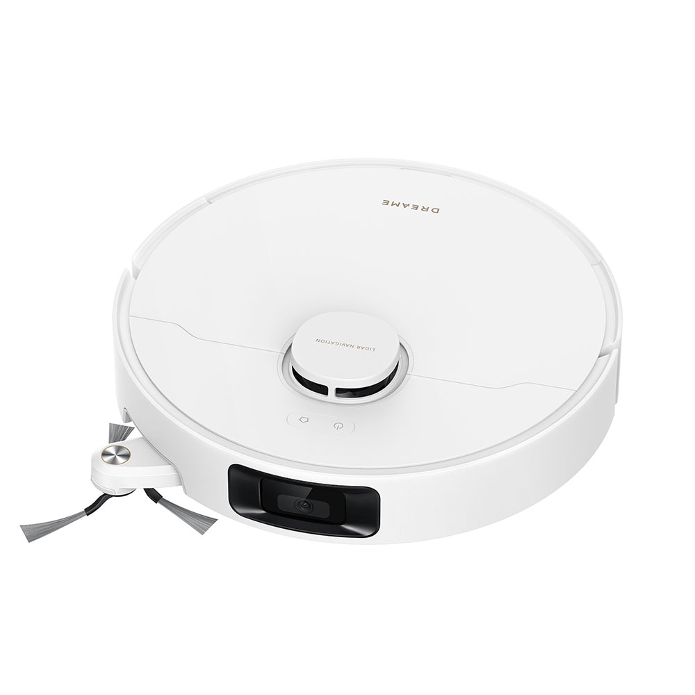 Aspirator robot DREAME D20 Pro RLD43SA, 0.7l, 14.4V, autonomie max 280 min, Navigare cu sistem LDS, Control vocal, alb