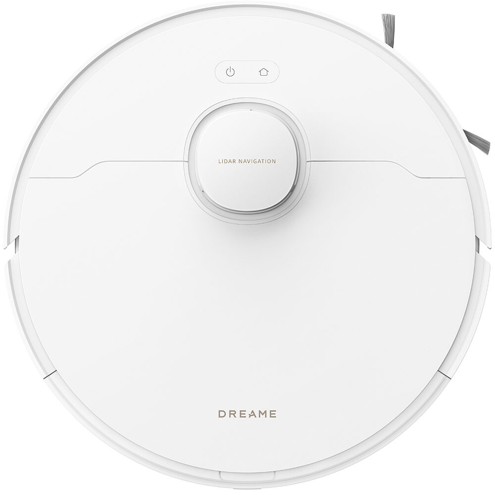Aspirator robot DREAME D20 Pro RLD43SA, 0.7l, 14.4V, autonomie max 280 min, Navigare cu sistem LDS, Control vocal, alb