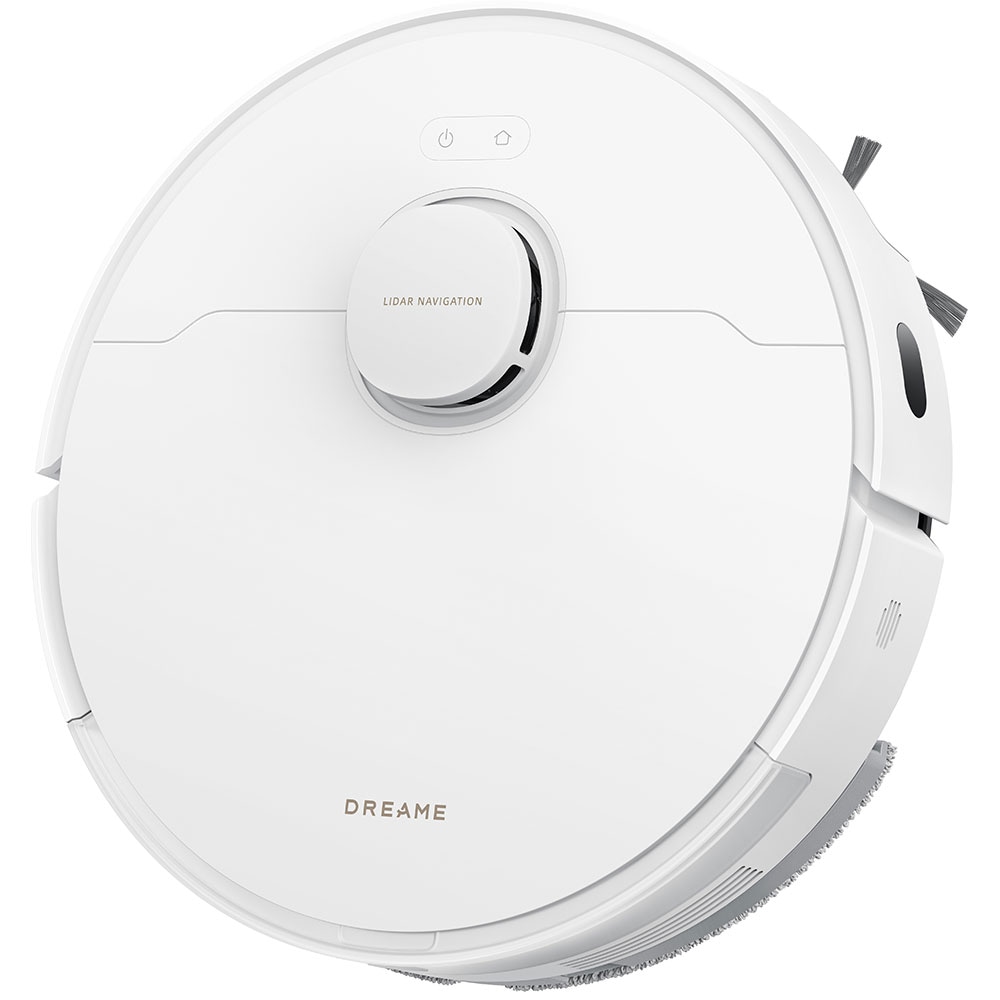 Aspirator robot DREAME D20 Pro RLD43SA, 0.7l, 14.4V, autonomie max 280 min, Navigare cu sistem LDS, Control vocal, alb