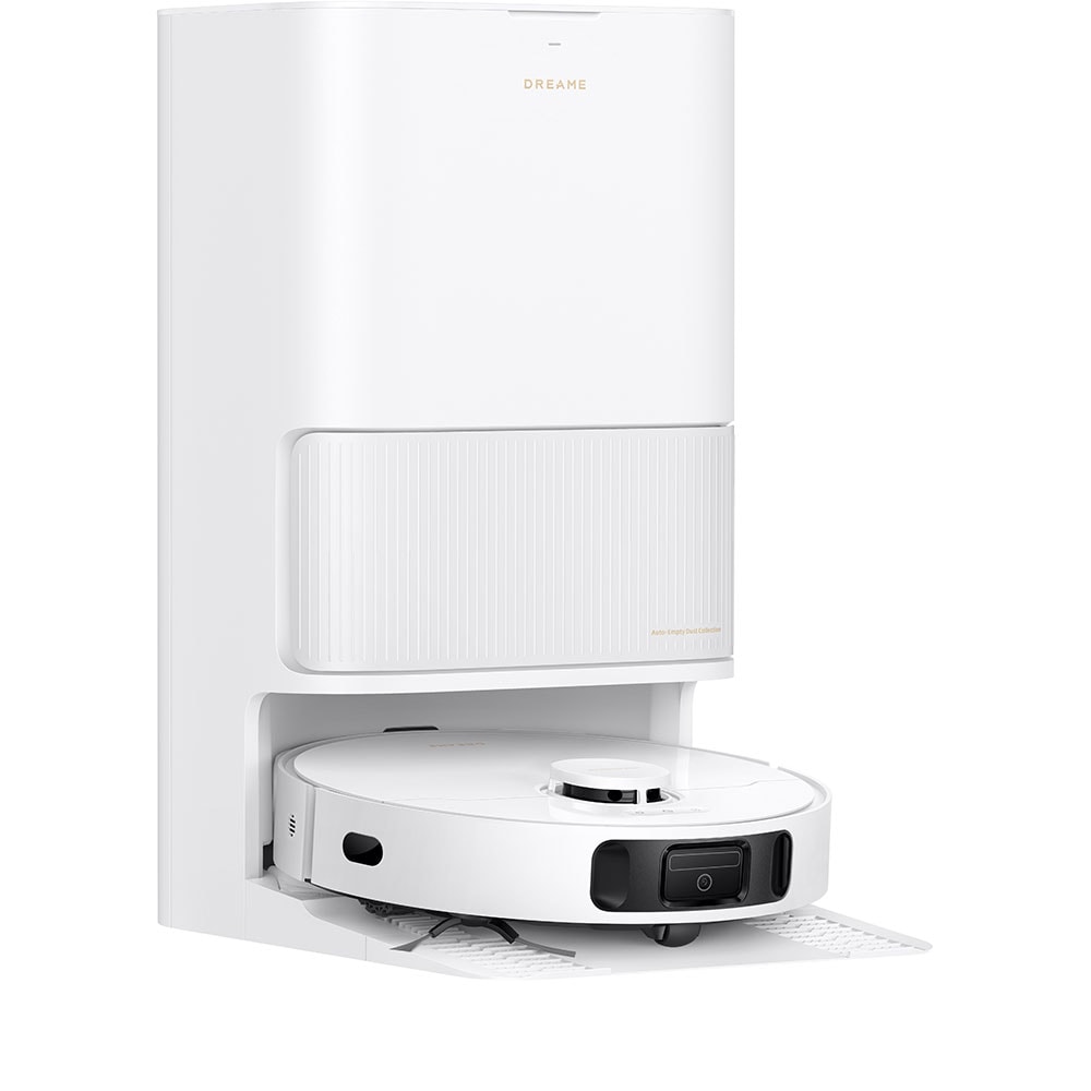 Aspirator robot DREAME L40 Ultra CE RLD52SEWH, 3.2l, 14.4V, autonomie max 260 min, Navigatie Pathfinder, 3DAdapt, alb