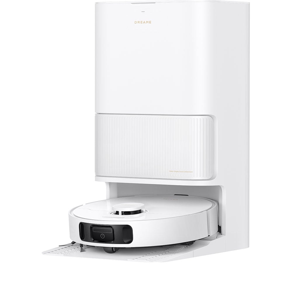 Aspirator robot DREAME L40 Ultra CE RLD52SEWH, 3.2l, 14.4V, autonomie max 260 min, Navigatie Pathfinder, 3DAdapt, alb