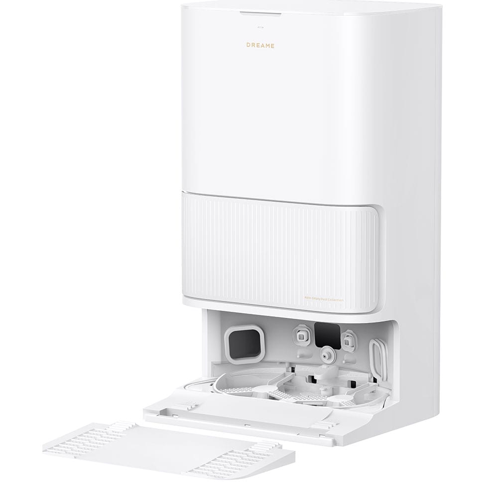 Aspirator robot DREAME L40 Ultra CE RLD52SEWH, 3.2l, 14.4V, autonomie max 260 min, Navigatie Pathfinder, 3DAdapt, alb