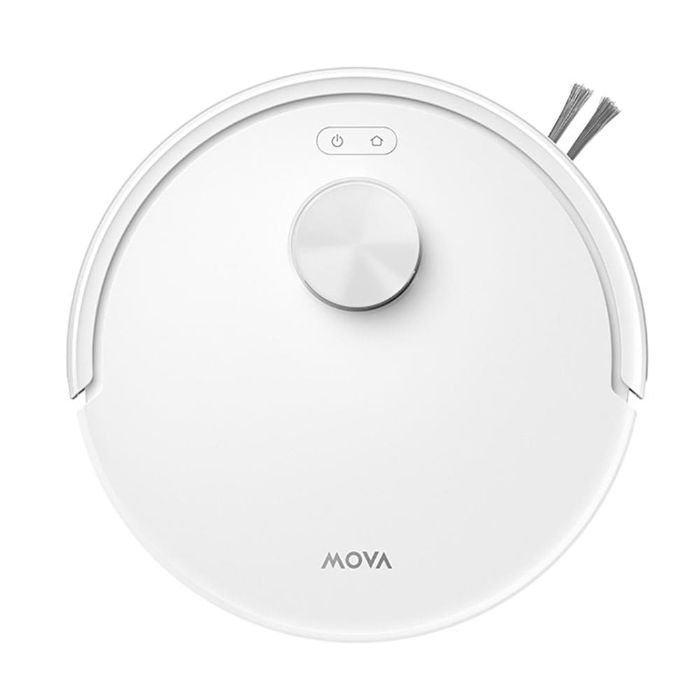 Aspirator robot MOVA E20S Pro Plus RLE23SD, 3.1l, autonomie max 40 min, Tehnologie Smart Pathfinder, alb