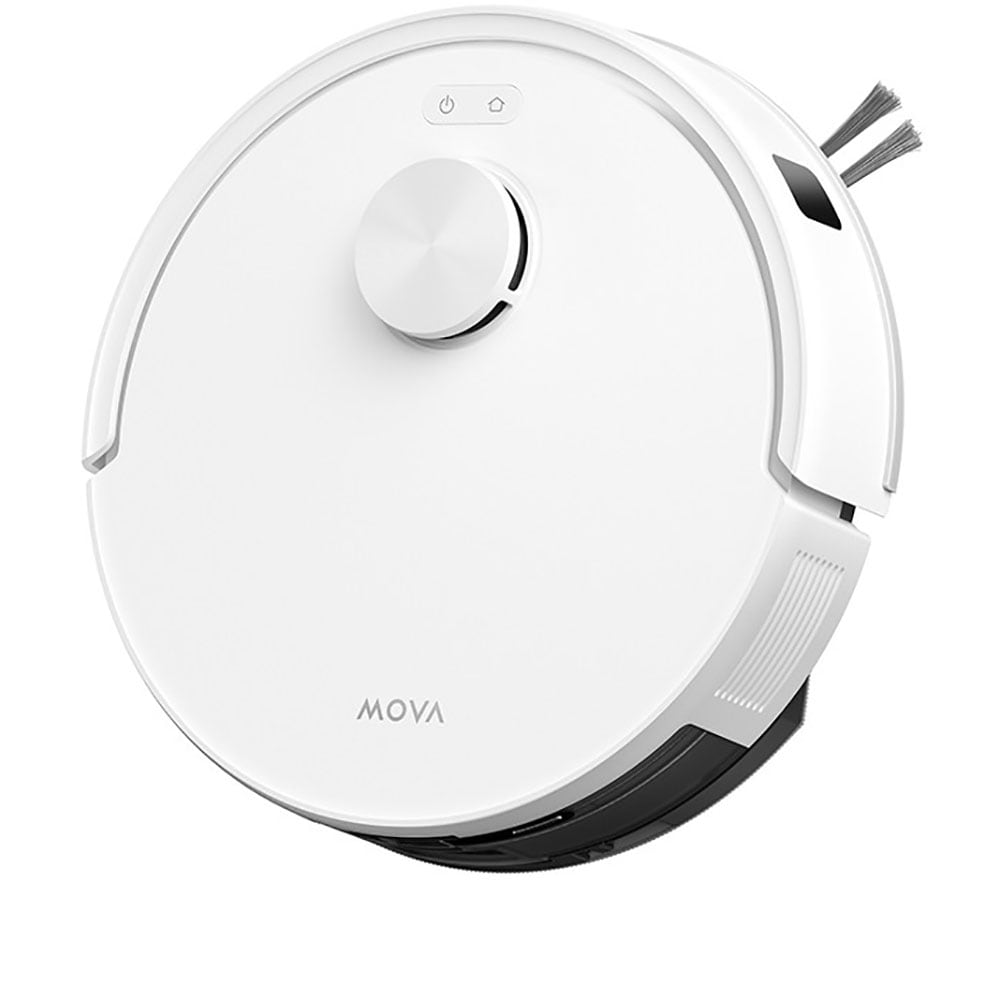 Aspirator robot MOVA E20S Pro Plus RLE23SD, 3.1l, autonomie max 40 min, Tehnologie Smart Pathfinder, alb