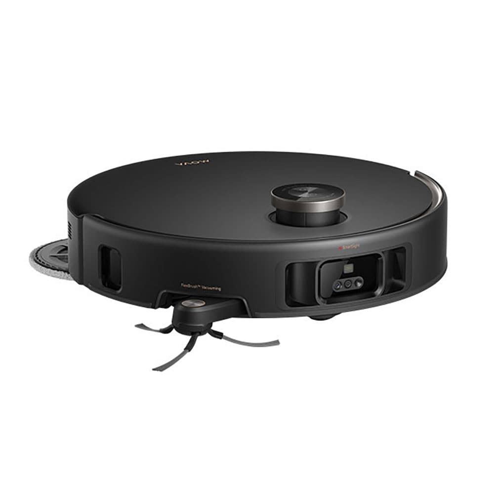 Aspirator robot MOVA V50 Ultra Complete RLV72LE-1BK, 3.2l, autonomie max 220 min, Sistem StepMaster, Navigare FlexiRise, negru