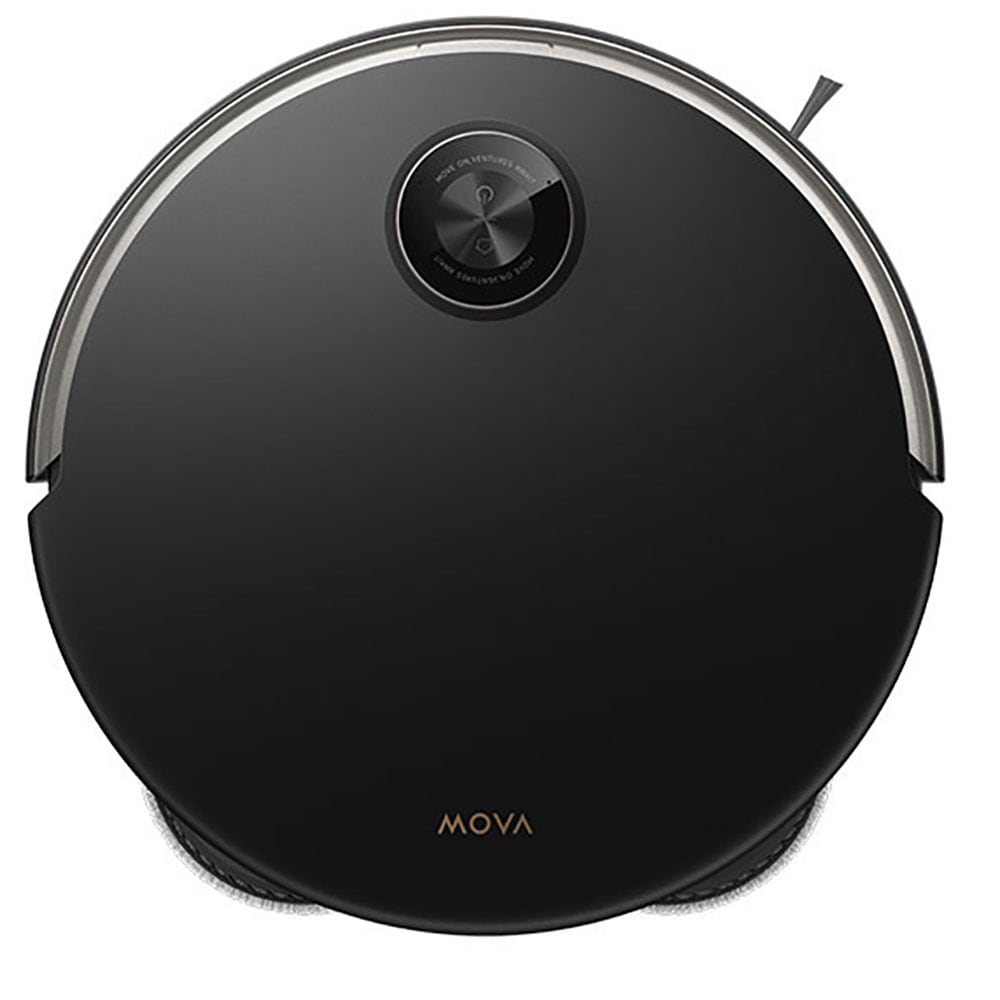 Aspirator robot MOVA V50 Ultra Complete RLV72LE-1BK, 3.2l, autonomie max 220 min, Sistem StepMaster, Navigare FlexiRise, negru