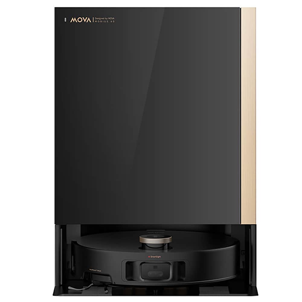 Aspirator robot MOVA Mobius 60 RLV83LE, 3.2l, autonomie max 40 min, Navigare FlexScope, negru