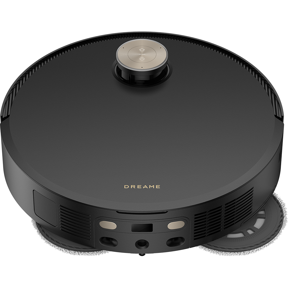 Aspirator robot DREAME X50 Ultra Complete RLX85CE4BK, 0.395l, 14.4V, autonomie max 220 min, Navigare 360, Comanda vocala, negru
