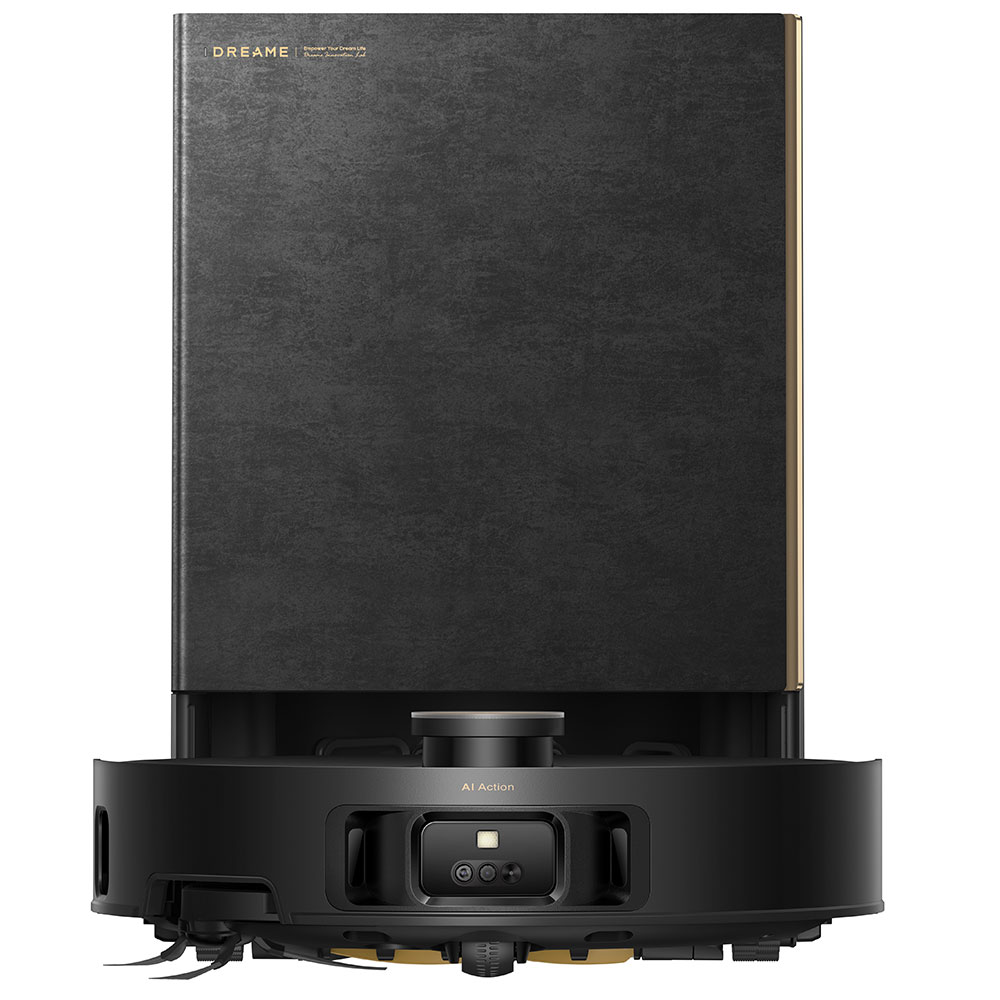 Aspirator robot DREAME Matrix 10 Ultra RLX95CEBLACK, 0.23l, 14.4V, autonomie max 180 min, HyperStream Detangling DuoBrush, negru