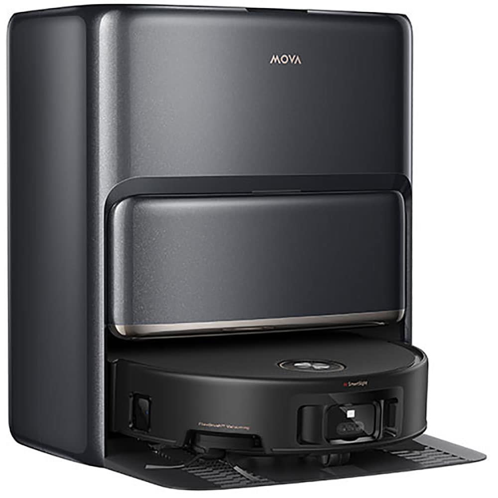 Aspirator robot MOVA Z60 RLZ83CE1, 0.3l, autonomie max 210 min, negru