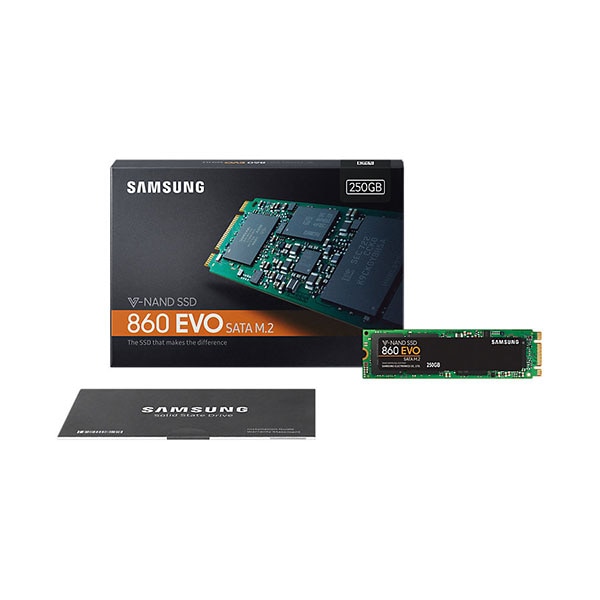 Solid-State Drive (SSD) SAMSUNG 860 EVO 250GB, SATA3, M.2, MZ-N6E250BW