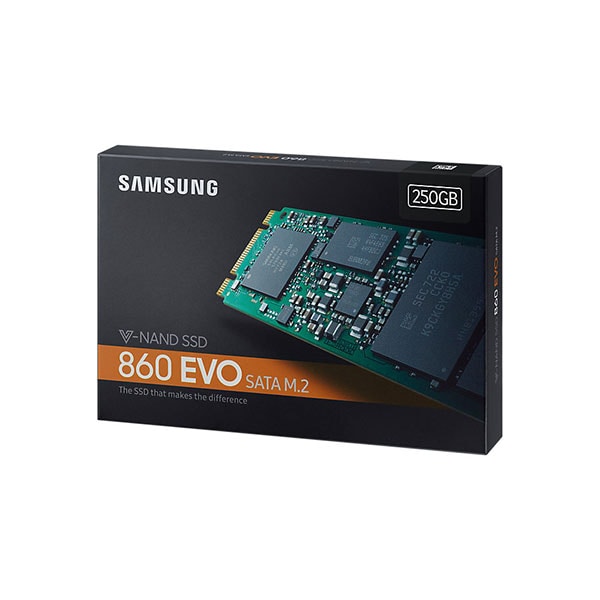 Solid-State Drive (SSD) SAMSUNG 860 EVO 250GB, SATA3, M.2, MZ-N6E250BW