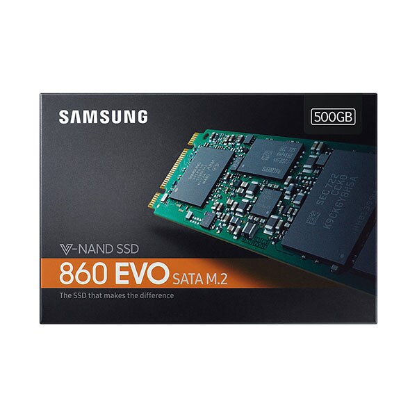Solid-State Drive (SSD) SAMSUNG 860 EVO, 500GB, SATA3, M.2, MZ-N6E500BW