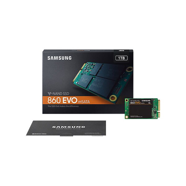 Solid-State Drive (SSD) SAMSUNG 860 EVO, 1TB, mSATA, MZ-M6E1T0BW