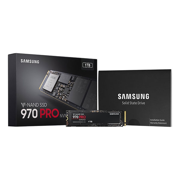 Solid-State Drive (SSD) SAMSUNG 970 PRO, 1TB, PCI Express x4, M.2, MZ-V7P1T0BW