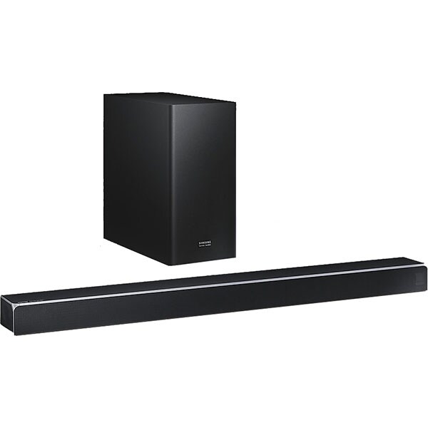 Soundbar SAMSUNG HW-Q80R, 5.1.2, 372W, Bluetooth, Wi-Fi, Subwoofer Wireless, Dolby, negru