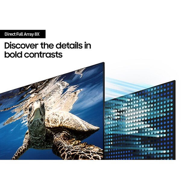 Televizor QLED Smart SAMSUNG 50Q80T, Ultra HD 4K, HDR, 125 cm