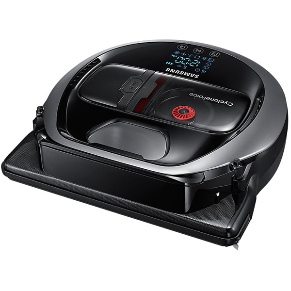 Aspirator robot SAMSUNG VR20M707HWS/GE, 0.3l, Cyclone Force, FullView Sensor, Wi-Fi, negru-argintiu
