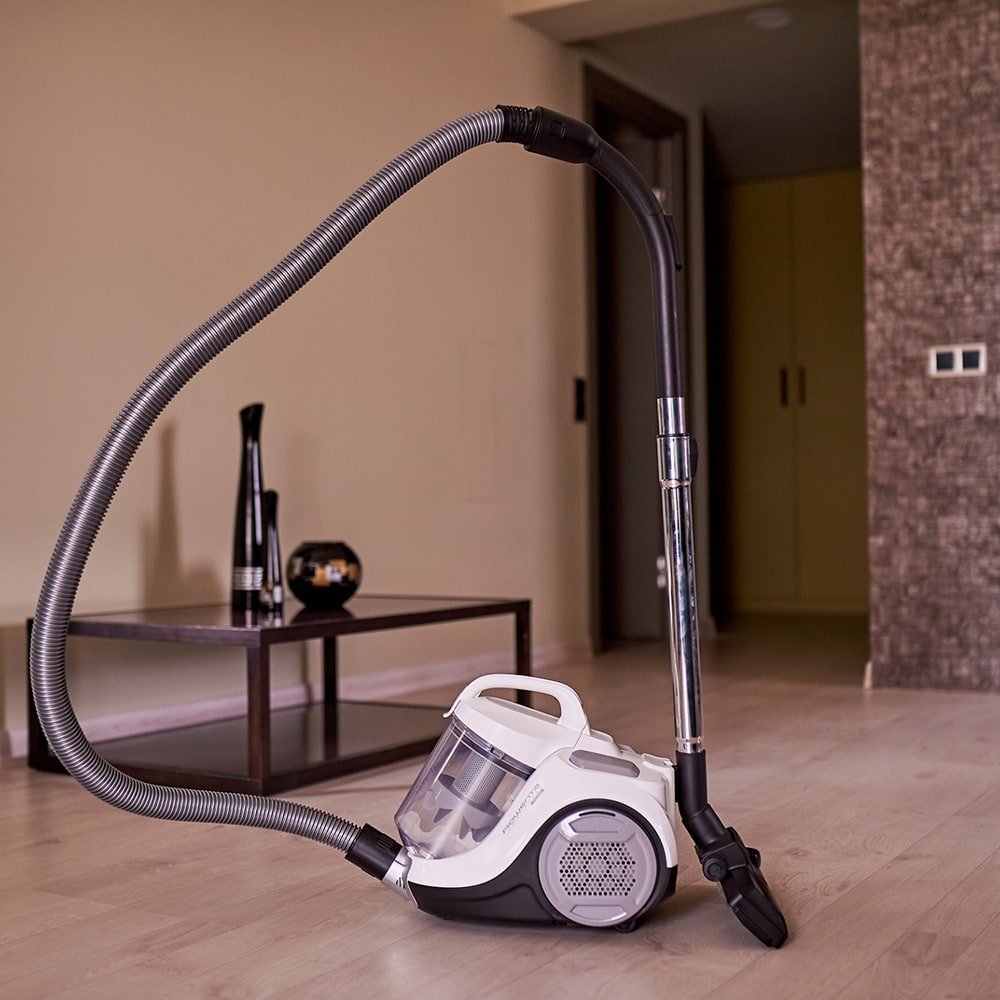 Aspirator fara sac ROWENTA Swift Power Cyclonic RO2957EA, 1.2l, 750W, 77dB, alb-negru