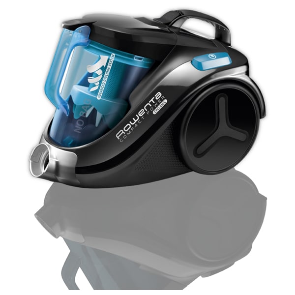 Aspirator fara sac ROWENTA Compact Power Cyclonic RO3731EA, 1.5l, 750W, 79dB, negru-albastru
