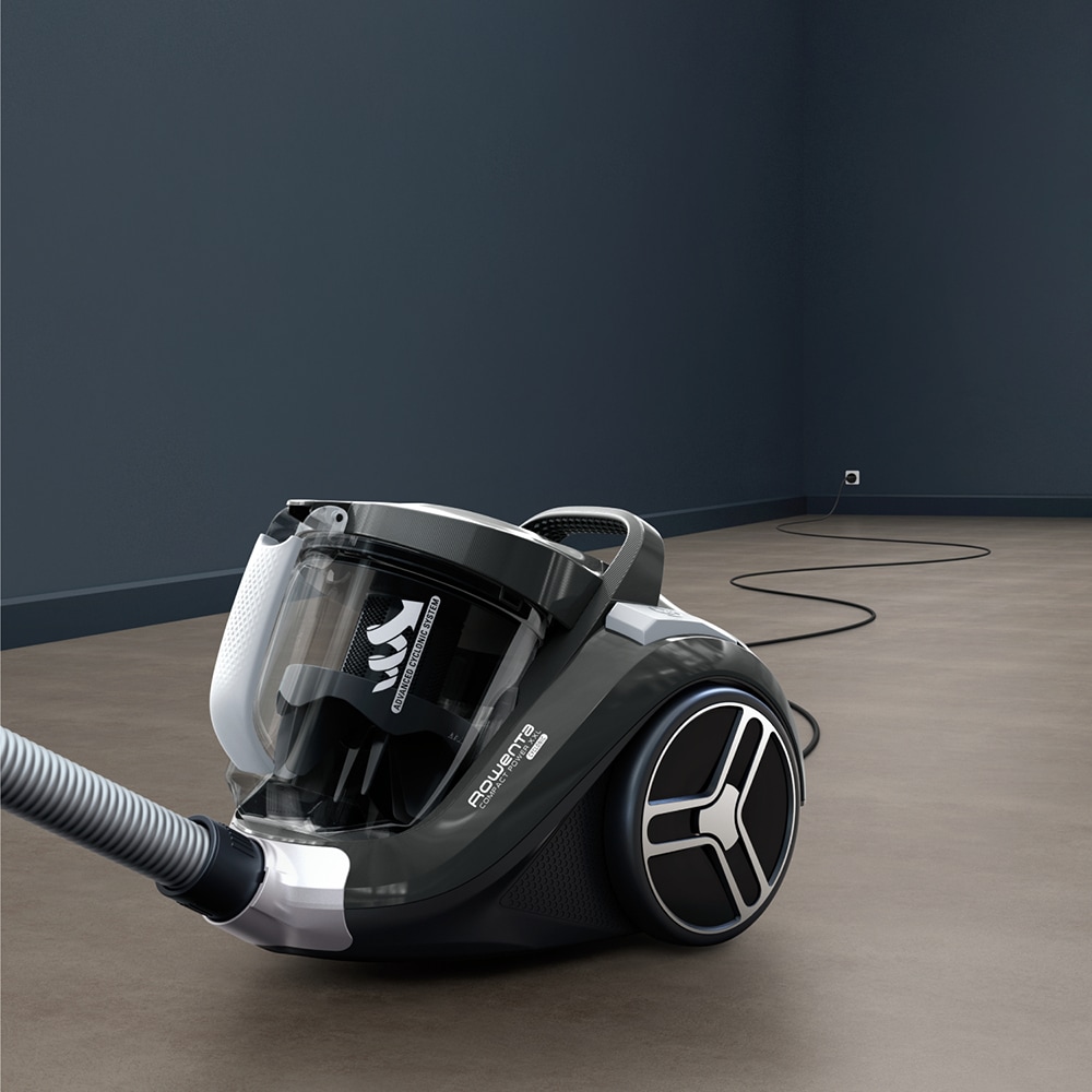 Aspirator fara sac ROWENTA Compact Power XXL RO4B36EA, 2.5l, 900W, 75dB, gri-negru