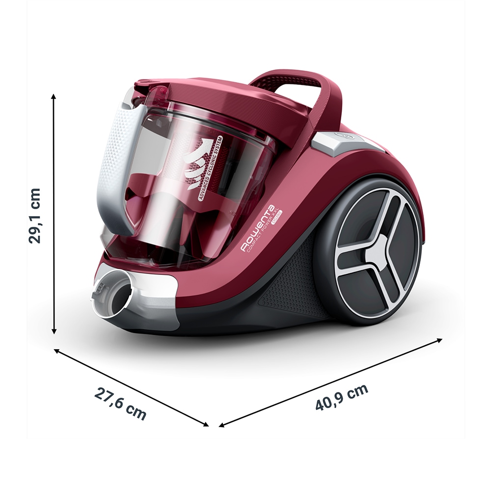 Aspirator fara sac ROWENTA Compact Power XXL RO4B63EA, 2.5l, 900W, 79dB, visiniu