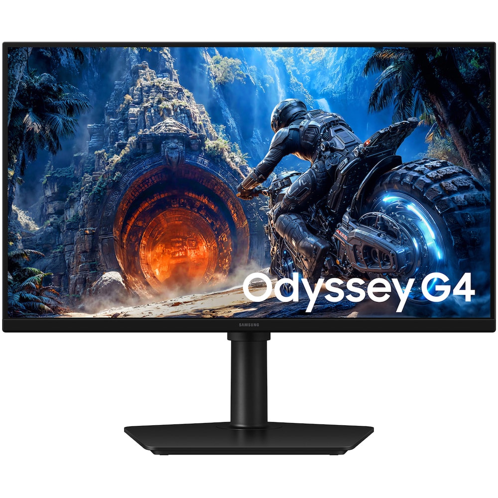 Monitor Gaming LED IPS SAMSUNG Odyssey G4 G40H LS25HG402EUXEN, 27", Full HD, 300Hz, AMD FreeSync Premium, NVIDIA G-Sync Comp, HDR10, pivot, negru