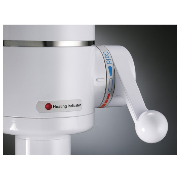 Robinet electric DELIMANO Instant Water 1000058120, 1.5 - 2l/min, 3000W, alb