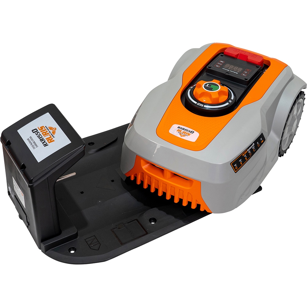 Robot de tuns iarba RURIS RXR1550, 1500 mp, latime taiere 18 cm, autonomie 260 min, gri