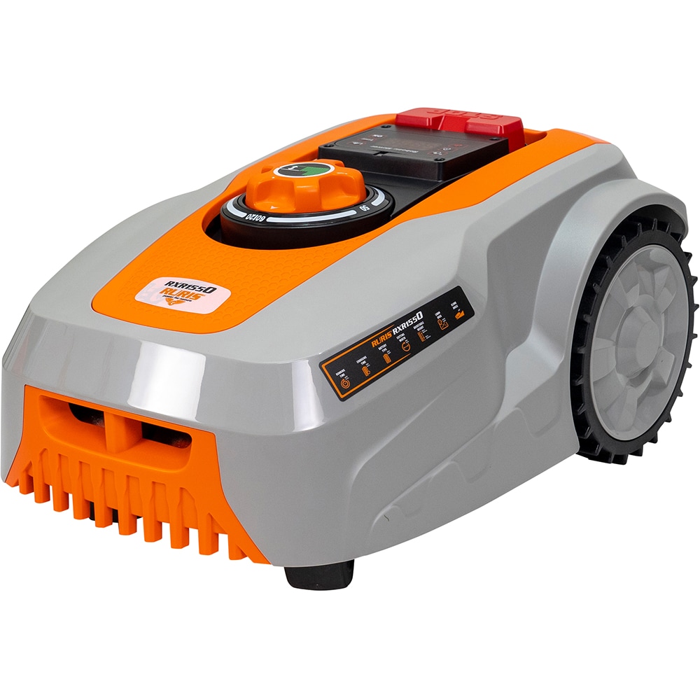 Robot de tuns iarba RURIS RXR1550, 1500 mp, latime taiere 18 cm, autonomie 260 min, gri