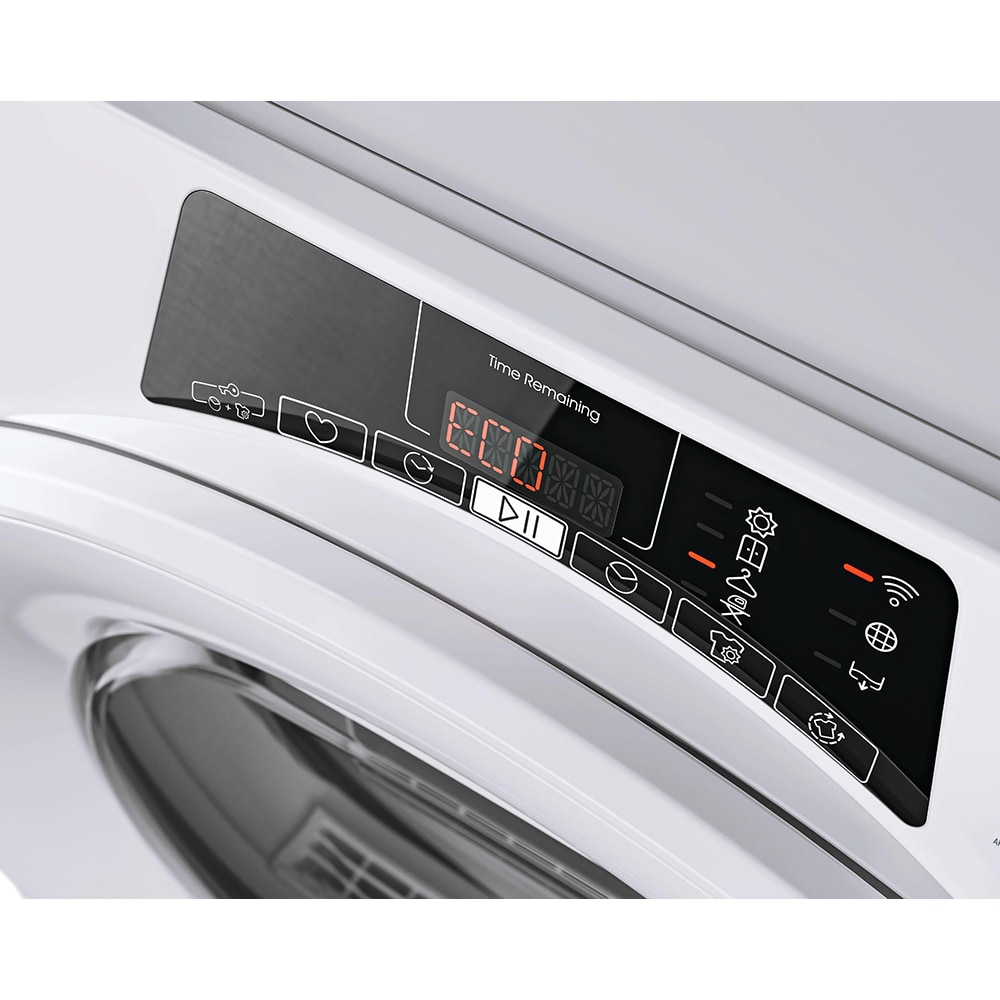 Uscator de rufe CANDY RO EH8N2TE-S, Pompa de caldura, 8 kg, 14 programe, Clasa D, Wi-Fi, alb