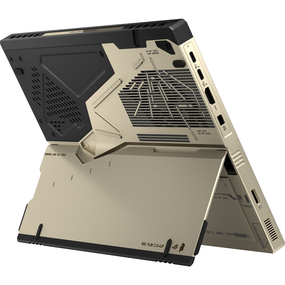 Laptop Gaming ASUS ROG Flow Z13 (2025) GZ302EAC-RU199W, AMD Ryzen AI MAX+ 395 pana la 5.1GHz, 13.4" WQXGA, 128GB, SSD 1TB, AMD Radeon Graphics, Windows 11 Home, Decennium Gold