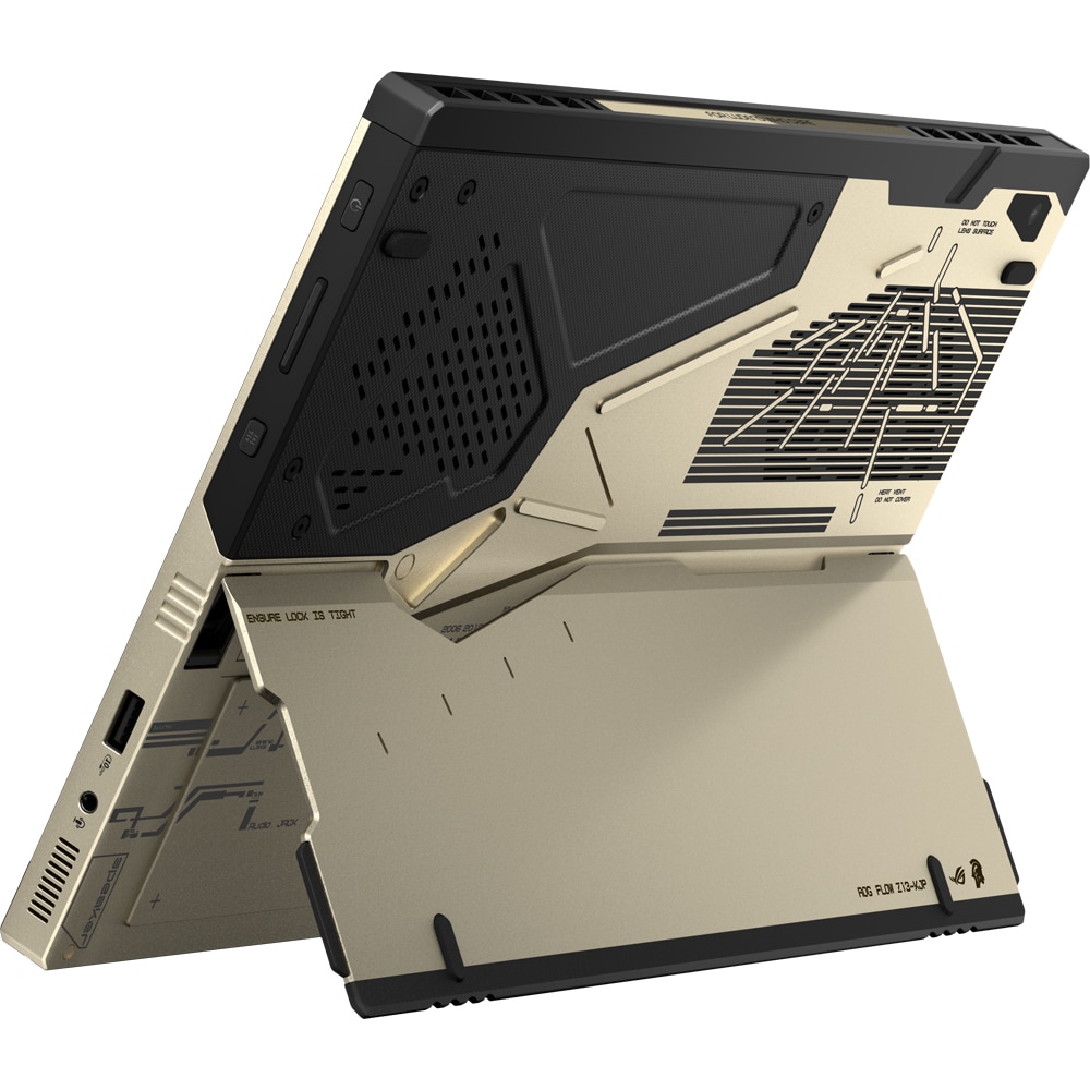 Laptop Gaming ASUS ROG Flow Z13 (2025) GZ302EAC-RU199W, AMD Ryzen AI MAX+ 395 pana la 5.1GHz, 13.4" WQXGA, 128GB, SSD 1TB, AMD Radeon Graphics, Windows 11 Home, Decennium Gold