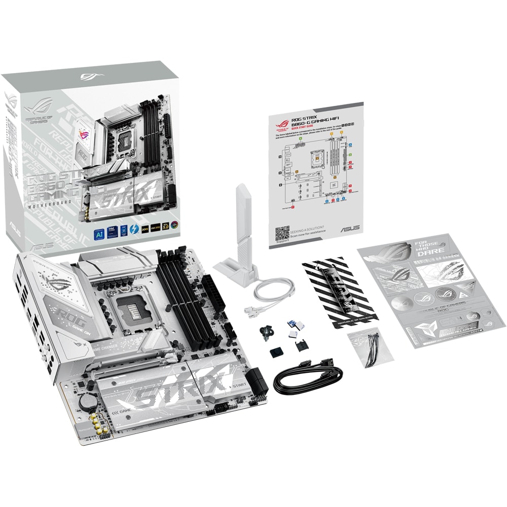 Placa de baza ASUS ROG STRIX B860-G GAMING WIFI, Socket 1851, mATX, Wi-Fi