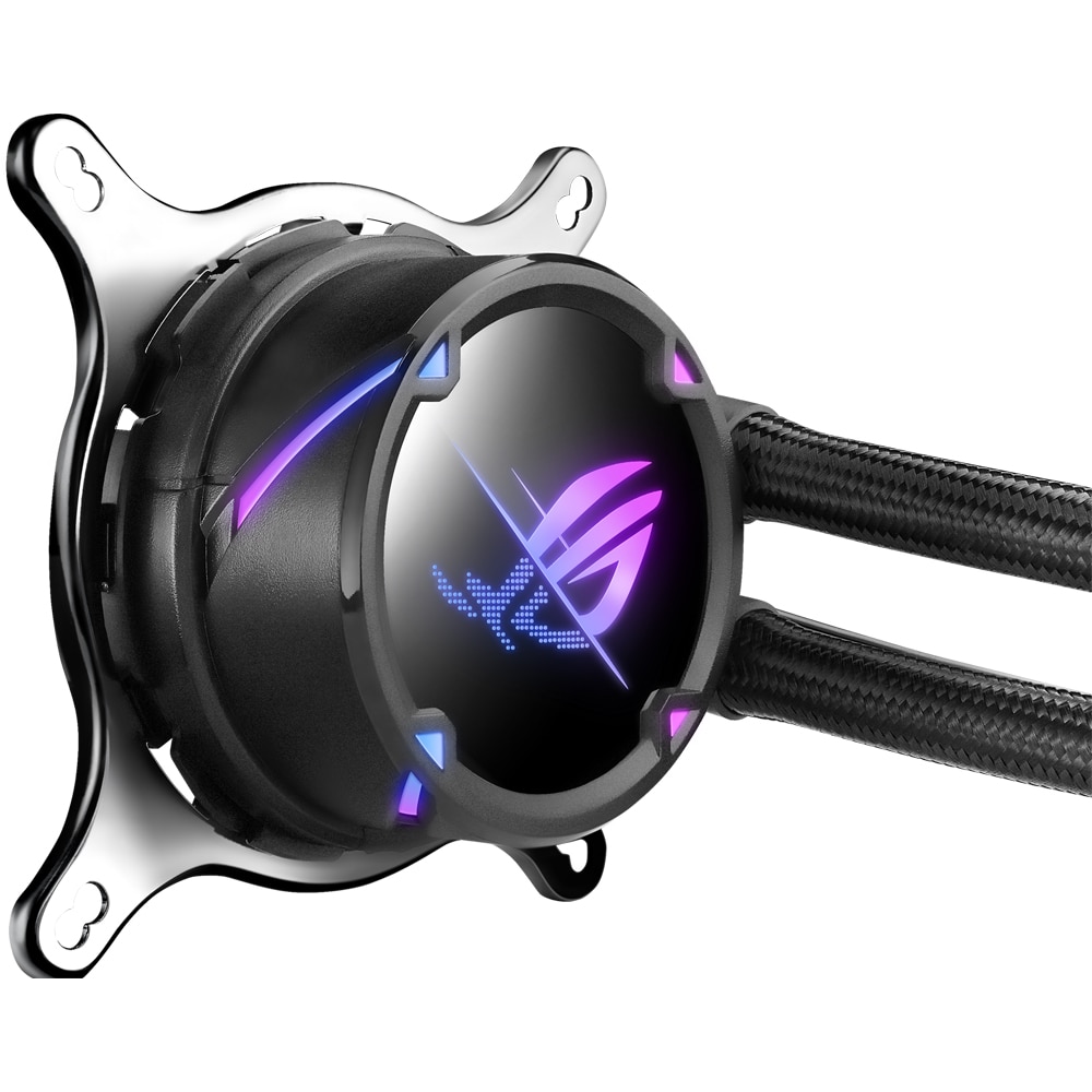 Cooler procesor cu racire lichida ASUS ROG STRIX LC II 360 ARGB, 3x120mm, 90RC00F1-M0UAY4