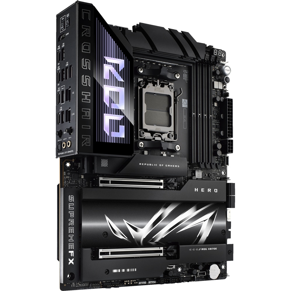 Placa de baza ASUS ROG CROSSHAIR X870E HERO, Socket AM5, ATX, Wi-Fi