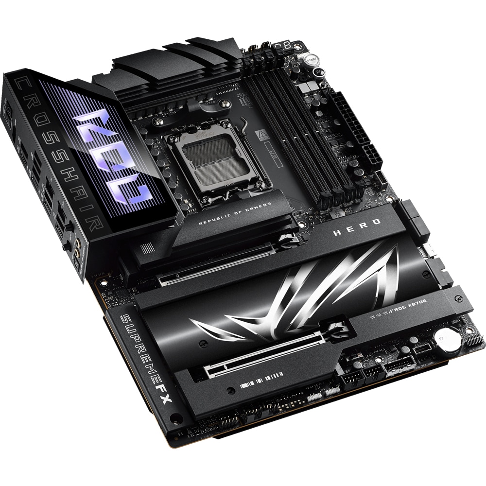 Placa de baza ASUS ROG CROSSHAIR X870E HERO, Socket AM5, ATX, Wi-Fi