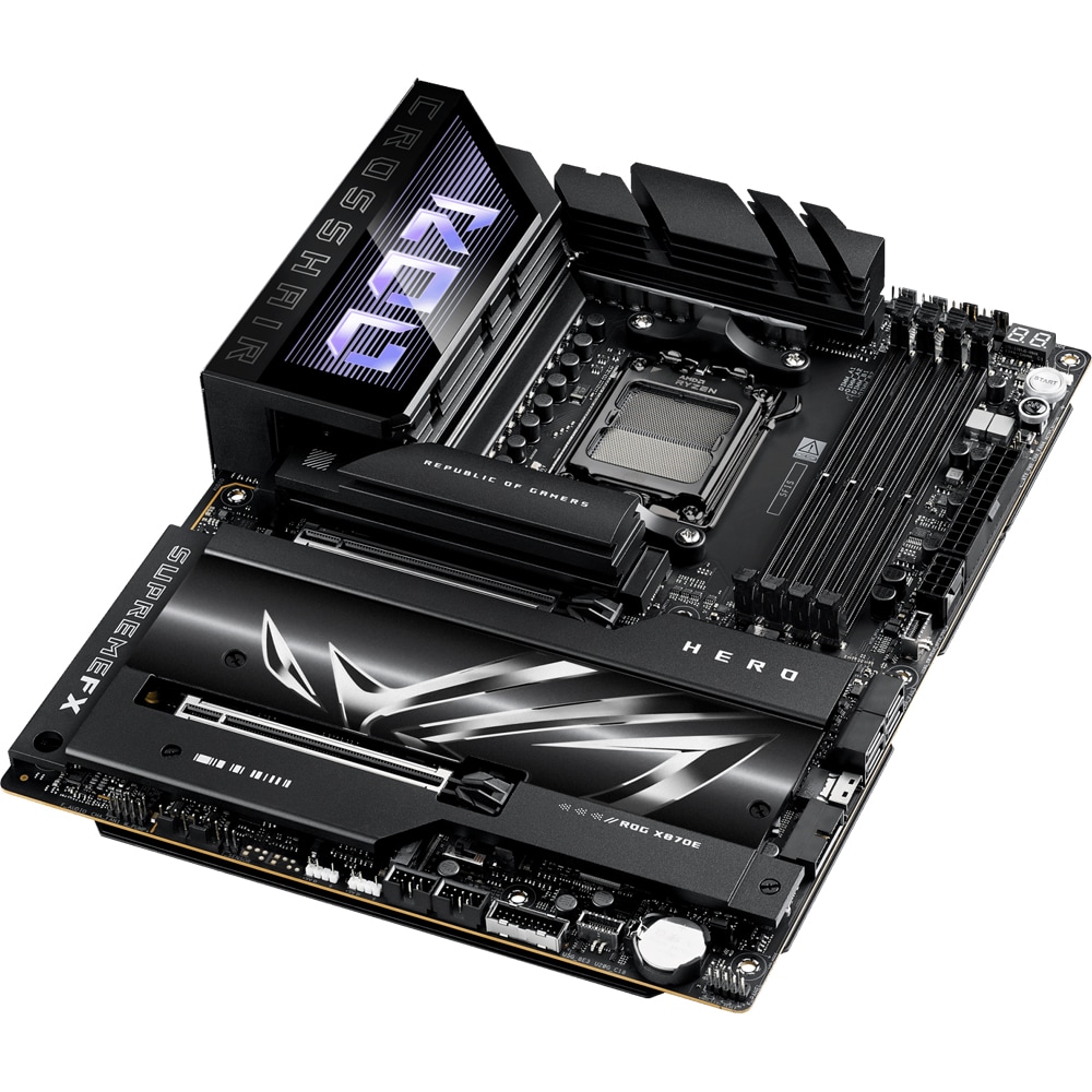 Placa de baza ASUS ROG CROSSHAIR X870E HERO, Socket AM5, ATX, Wi-Fi
