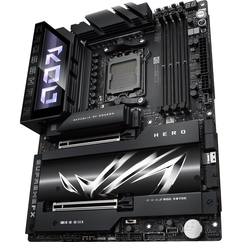 Placa de baza ASUS ROG CROSSHAIR X870E HERO, Socket AM5, ATX, Wi-Fi