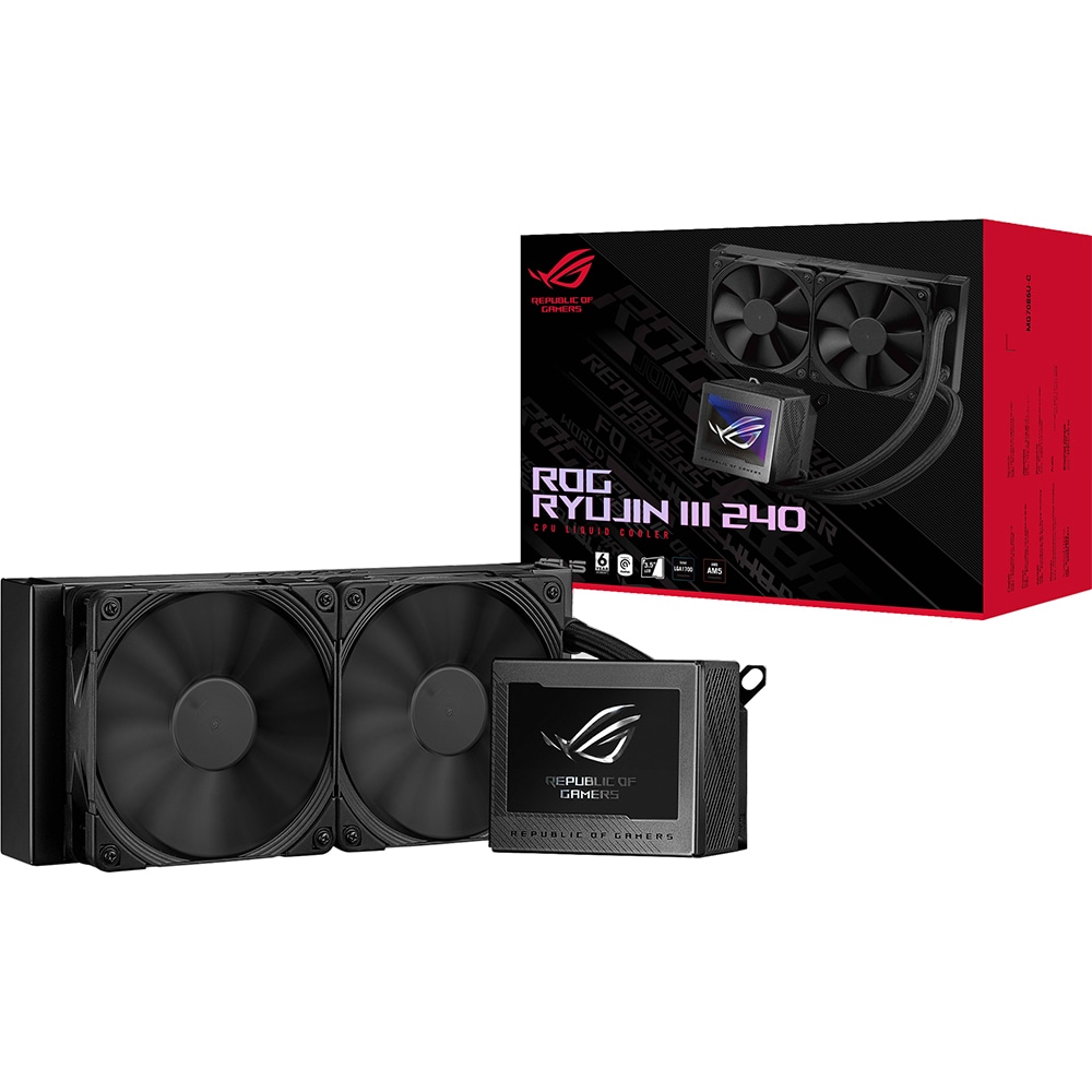 Cooler procesor cu racire lichida ASUS ROG RYUJIN III 240, 2x120mm