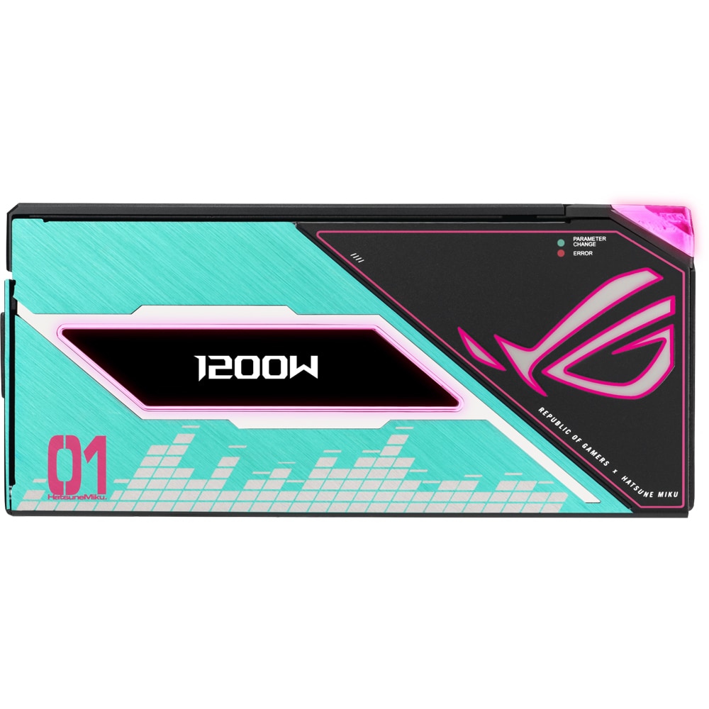 Sursa ASUS ROG Thor III Hatsune Miku Edition, 1200W, 80 Plus Platinum, Full Modular