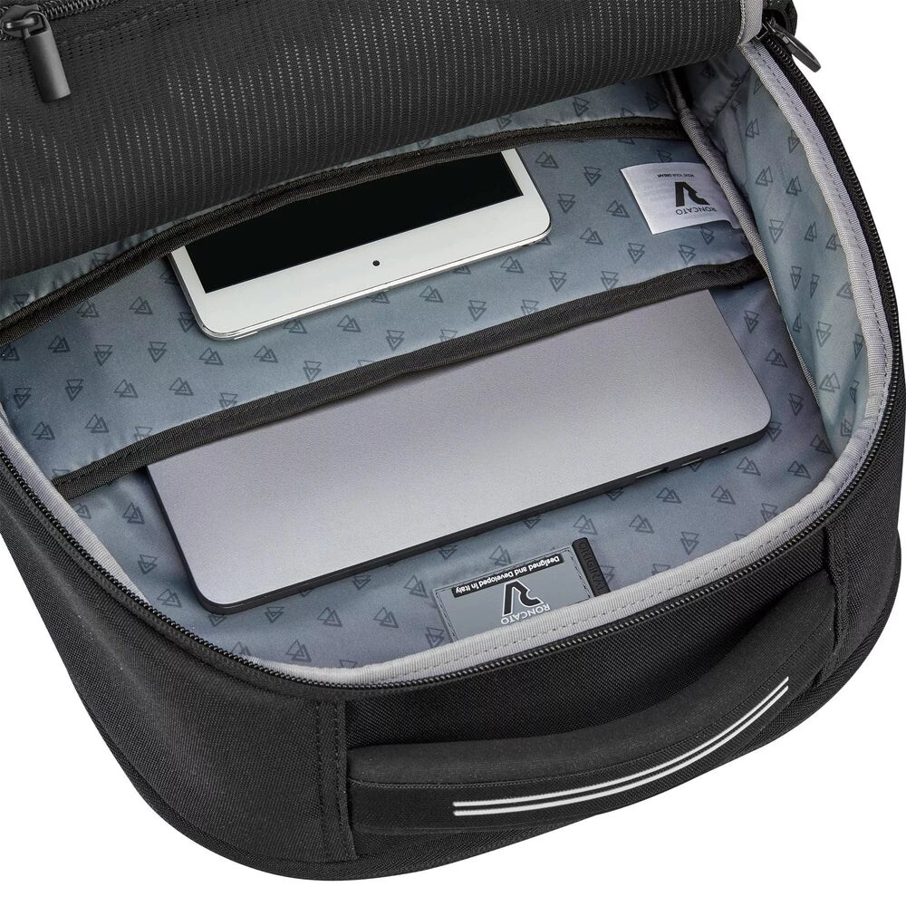 Rucsac laptop RONCATO K2 Business, 15.6", negru