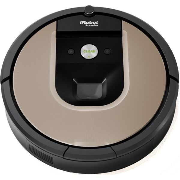 Aspirator robot IROBOT Roomba 966 + Mop Braava Jet 240, Navigatie iAdapt, maro-alb 