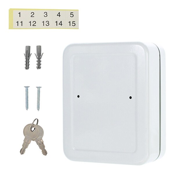 Caseta chei ROTTNER TS20, Inchidere cheie, 85 x 165 x 205 mm, alb